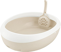 Traditional cat litter box image