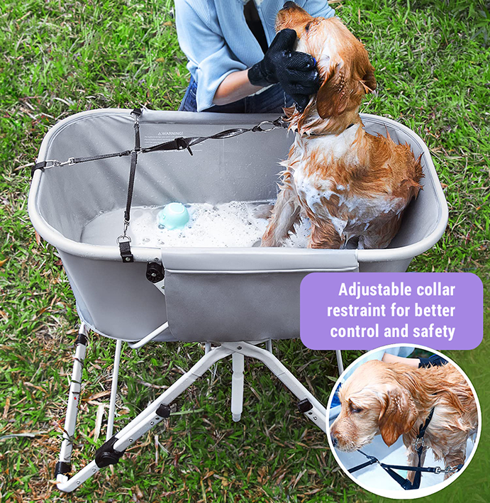 FlexiBath Adjustable Pet Bathtub